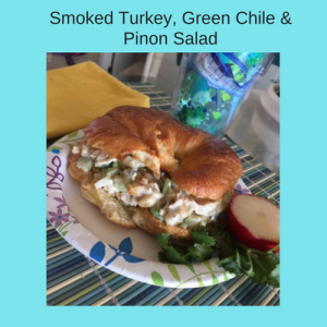 Smoked Turkey, Green Chile & Pinon Salad