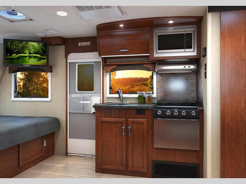 lance travel trailer kitchen
