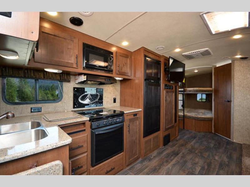 timber ridge travel trailer kitchen