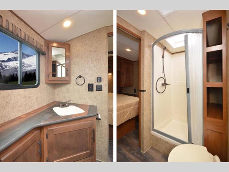bathroom timber ridge travel trailer