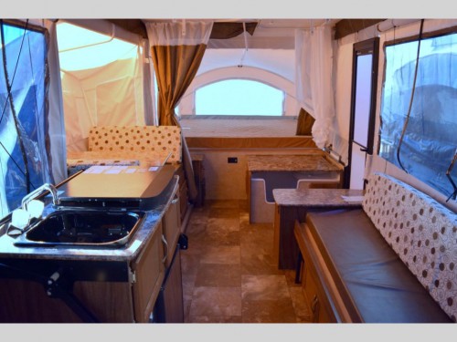 Coachmen Clipper Pop-Up Trailer Interior