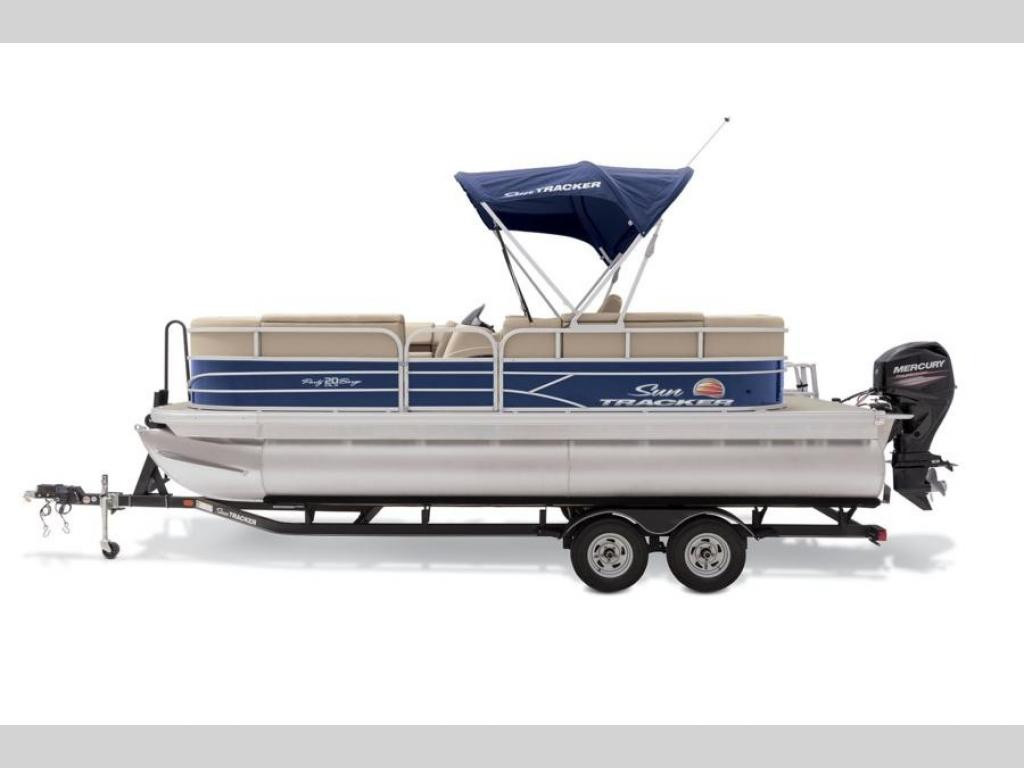 New 2019 Tracker Marine Sun Tracker Party Barge 20DLX